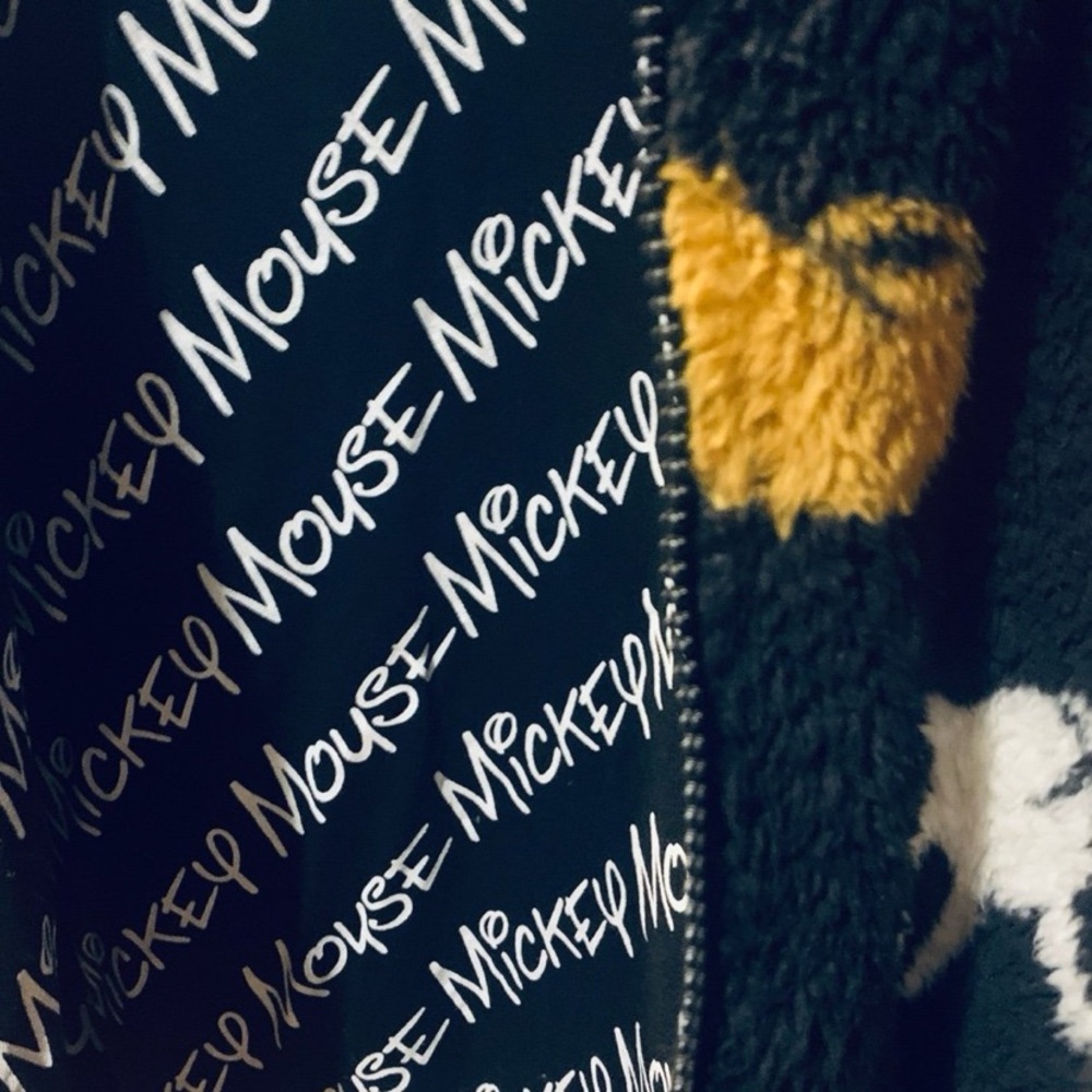 DISNEY PARKS MICKEY MOUSE FLEECE SHERPA JACKET - Picture 2 of 10